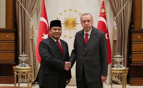 Prabowo Subianto Terima Ucapan Selamat dari Erdogan atas Keunggulan di Pilpres