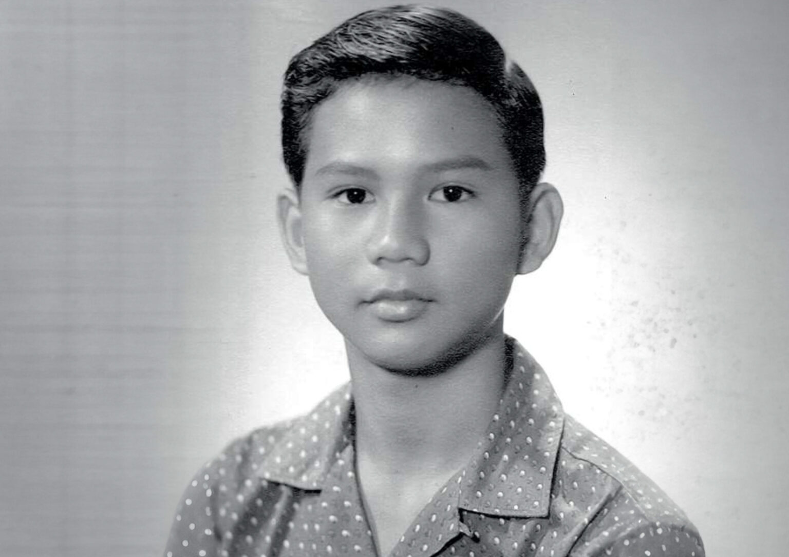 Prabowo Subianto in His Youth