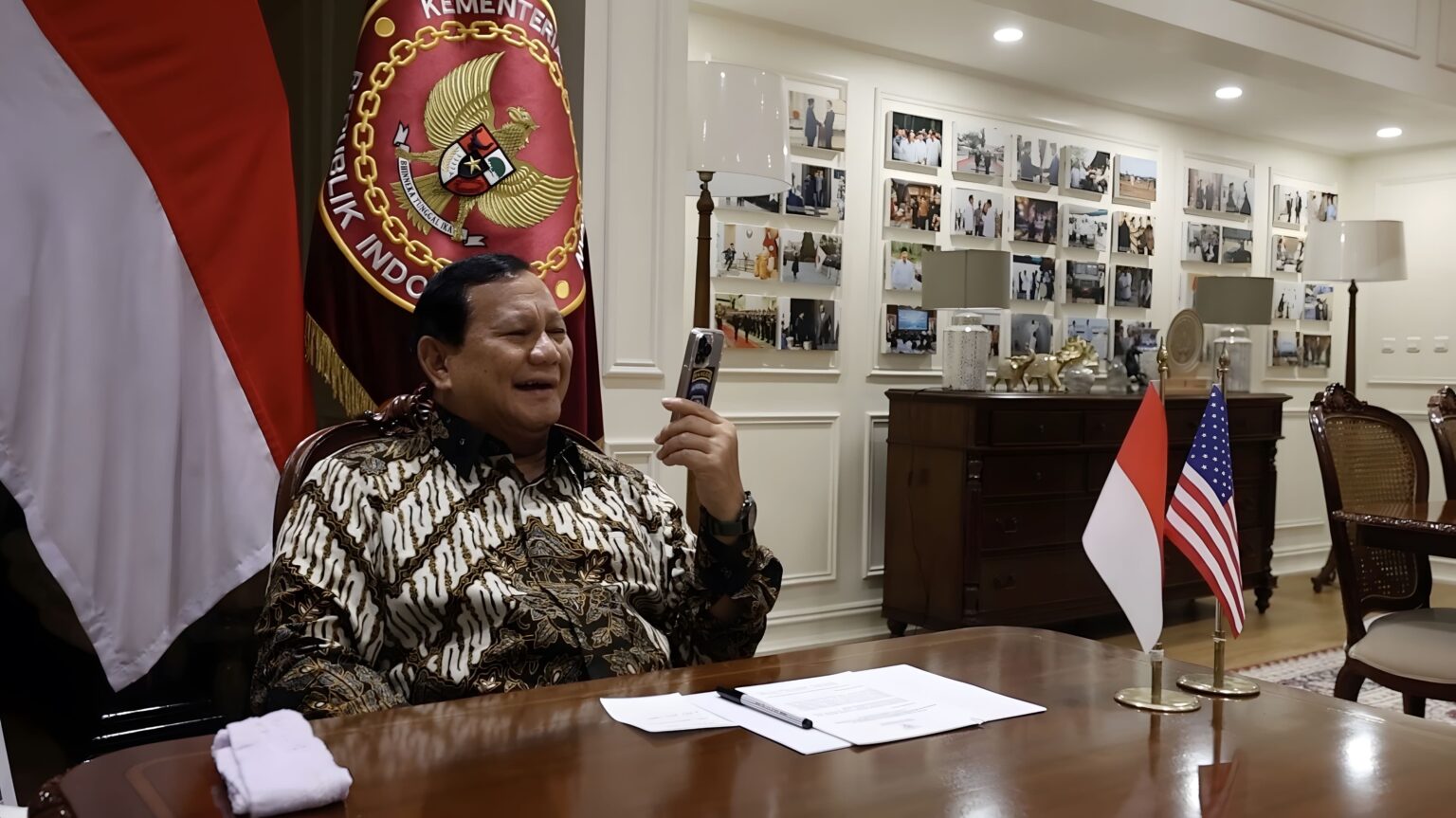 Prabowo Subianto Terima Telepon Menhan AS Usai Ditetapkan Presiden Terpilih, Beri Selamat Menang Pilpres