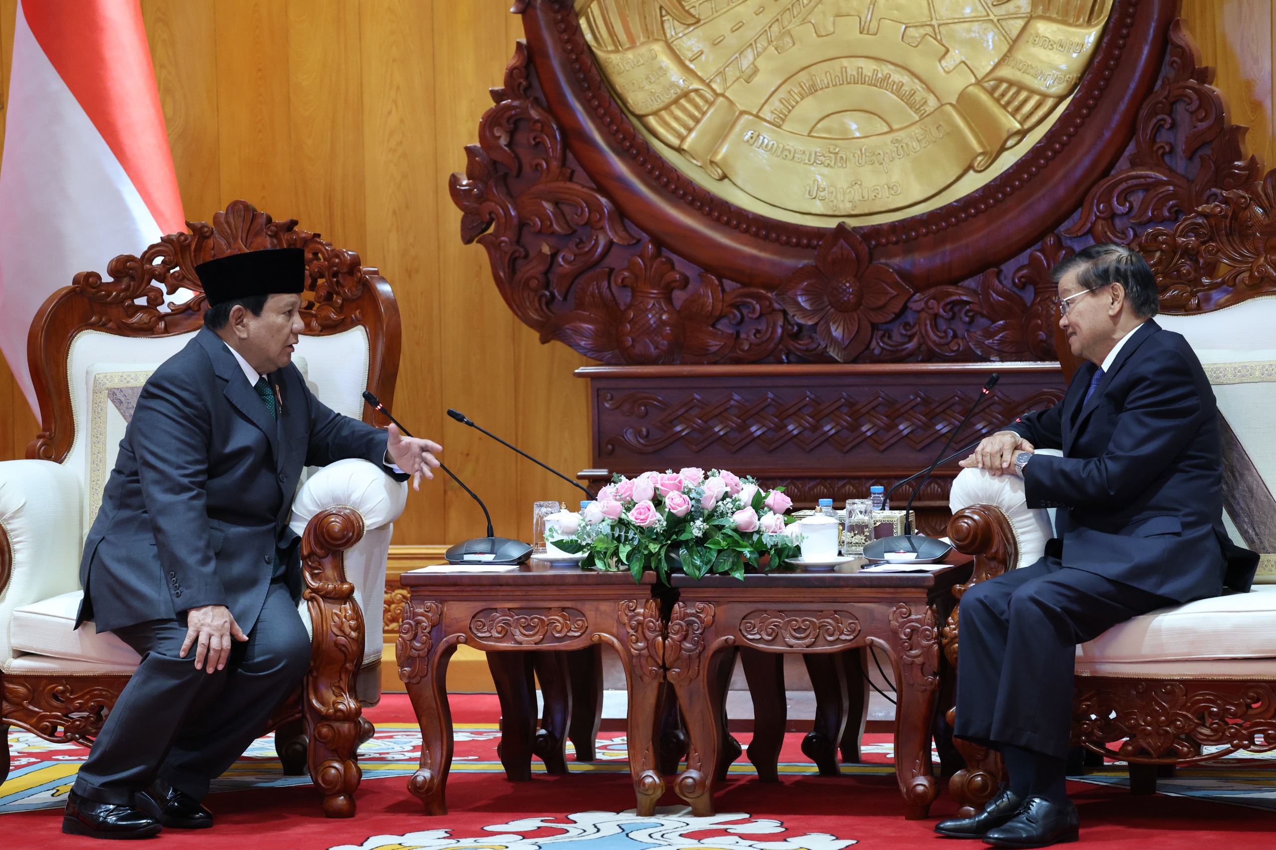 After Brunei, Prabowo Subianto Visits Laos To Meet President And Prime Minister To Discuss Strengthening Bilateral Cooperation