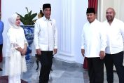 Hari Kedua Lebaran, Prabowo Sarapan Bareng Jokowi di Istana Negara