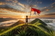 Leonardo_Kino_XL_A_child_standing_on_top_of_a_hill_holding_the_3