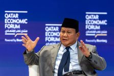 Prabowo Subianto attended the Qatar Economic Forum