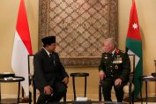 Prabowo Subianto, met with King Abdullah II bin Al-Hussein