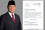 Letter from SecGen Muslim World League to Prabowo Subianto