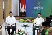 Pertemuan Prabowo Subianto Dengan Muhaimin Iskandar di Markas PKB