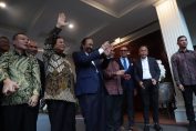 Prabowo Subianto bertemu Ketua Umum Partai NasDem Surya Paloh