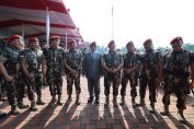ndonesian Defense Minister Prabowo Subianto attended the 72nd anniversary ceremony of the Kopassus