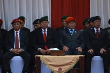 The 6th President of Indonesia, General TNI (Ret) Susilo Bambang Yudhoyono, offered prayers and messages to the Minister of Defense and president-elect for 2024-2029, Prabowo Subianto