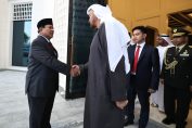 Presiden dan wakil presiden RI terpilih periode 2024-2029, Prabowo Subianto beserta Gibran Rakabuming Raka melakukan kunjungan ke Uni Emirat Arab (UEA)