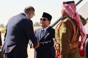 Indonesian Minister of Defense Prabowo Subianto arrived at Queen Alia International Airport (QAIA), Amman, Jordan