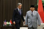 Prabowo Subianto melakukan pertemuan bilateral dengan Menteri Luar Negeri Amerika Serikat